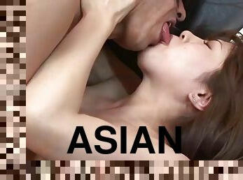 asiático, teta-grande, estilo-cão, peluda, orgasmo, cona-pussy, babes, japonesa, penetração-de-braço, bochechuda