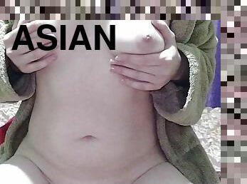 asiatique, gros-nichons, vieux, orgasme, chatte-pussy, giclée, milf, ados, maison, arabe