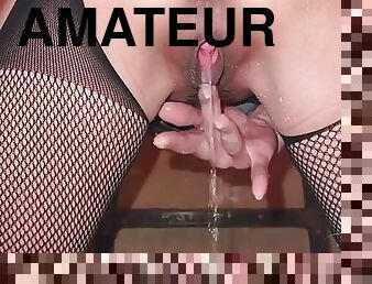 masturbation, vieux, collants, pisser, public, chatte-pussy, amateur, ados, maison, bas