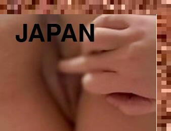 asiatisk, masturbation, orgasm, fitta-pussy, amatör, japansk, fingerknull, hentai, tight, ensam