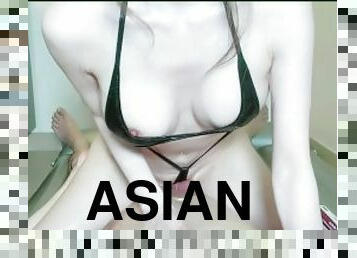 asiatisk, store-patter, gammel, orgasme, sprøjte, amatør, japans, creampie, hentai, ældre