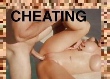 Cheating Wife Fucks Big Dick Pool Boy/ Reya Sunshine