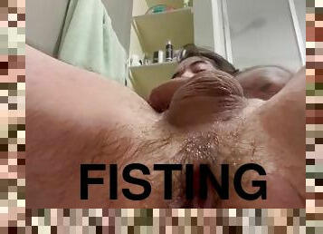 fisting, masturbação, amador, anal, pénis-grande, adolescente, brinquedo, dedos, pov, fetiche