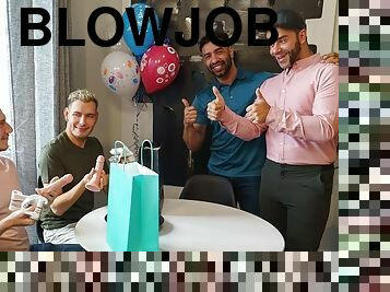 Step Dads Mateo Zagal & Teddy Torres Celebrate Step Sons Birthdays With Taboo Foursome - Twink Trade