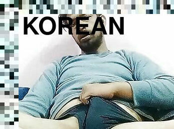 Korean boy masturbating