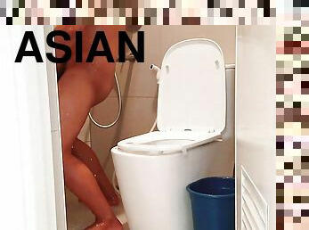 asyalı, banyo-yapma, büyük-göğüsler, köpekçik, mastürbasyon-masturbation, yaşlı, boşalma, karı, oral-seks, üstüneyüzüne-boşalma