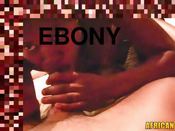 Crazy Time With Real Ebony African Slut In Interracial Hotel Hardcore Sex Tape Fucking