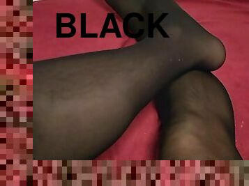 collants, transsexuelle, amateur, black, ladyboy, pieds, bas, fétiche, tchèque, domination