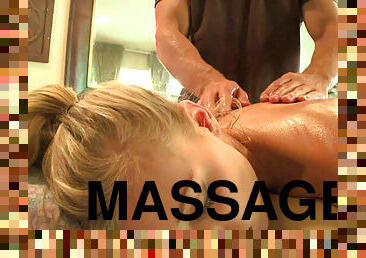 Candy ass beauty gets sexy massage