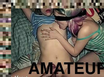 amateur, ejaculation-sur-le-corps, compilation, trio, ejaculation