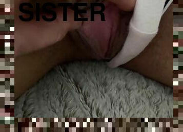 cul, public, chatte-pussy, amateur, énorme-bite, ados, couple, première-fois, sœur, belle