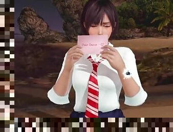 Dead or Alive Xtreme Venus Vacation Nagisa Valentine's Day Pose Cards Fanservice Appreciation