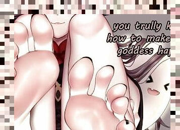 masturbation, pieds, secousses, anime, hentai, fétiche, humiliation, domination, femme-dominatrice