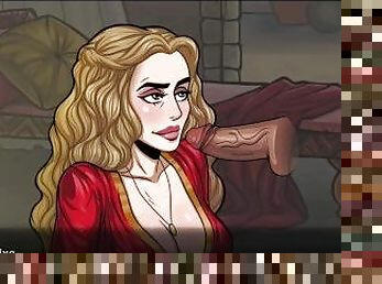 Game of whores ep 20 Rainha Cersei me pagando Boquete