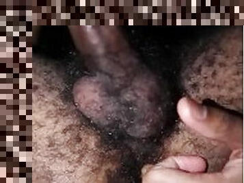 poilue, masturbation, orgasme, amateur, anal, énorme-bite, gay, black, doigtage, point-de-vue