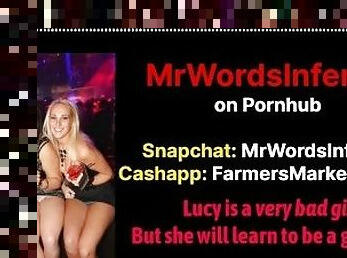 Lucy is a Very Bad Girl, But She Will Learn to Be Good - College Clubbing Whore