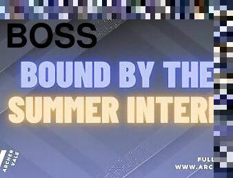 Boss sniffs his intern's asshole [M4M Audio Story]