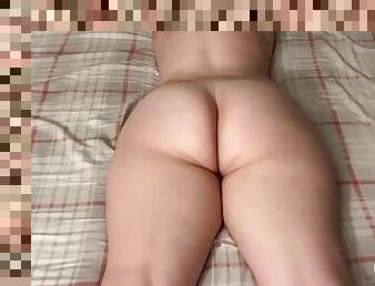 mastubasi, orgasme, vagina-pussy, muncrat, permainan-jari, berambut-pirang, ketat, putih, berair