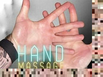 Hand fetish hand massage