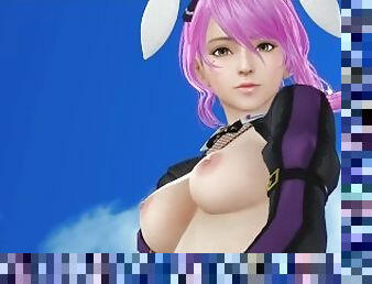 Dead or Alive Xtreme Venus Vacation Tamaki Rabbit Joker Outfit Nude Mod Fanservice Appreciation