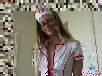 Your new sexy nurse wants your load