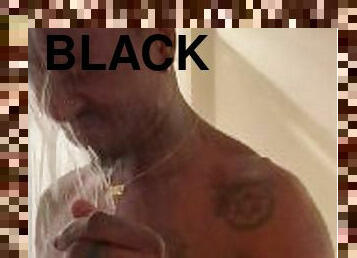 Black MAN Shower Time ????
