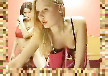 Skinny webcam tease girls play dirty