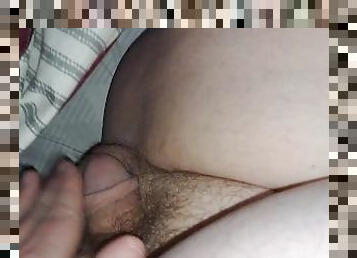 Fucking my tiny dick with a dildo