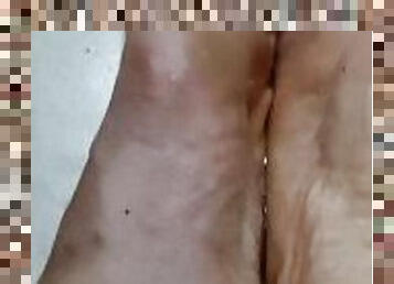 masturbation, amateur, maison, branlette, pieds, sale, point-de-vue, ejaculation, fétiche, solo