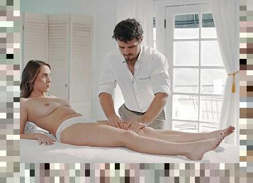 Cadence Lux hot massage sex video