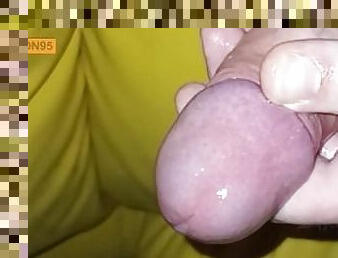 poilue, amateur, ejaculation-sur-le-corps, ejaculation, solo, gros-plan, bite