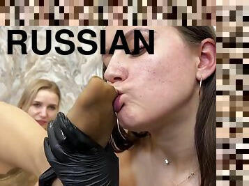 cona-pussy, russo, babes, lésbicas, adolescente, pés, fetiche