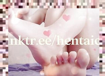 JAPANESE SCHOOLGIRL FEET AND TOES! linktr.ee/hentaicoo