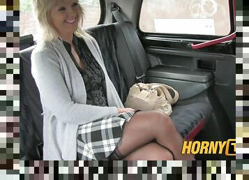 Hornytaxi mature blonde mom has to go to her life