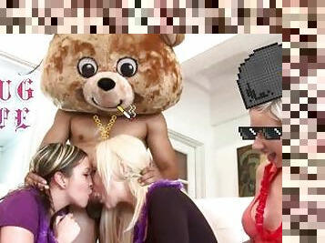 DANCING BEAR - These Hoes Are Outta Control! Watch Them Clamor For The Cock