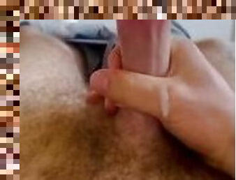 Twink cums after edging himself