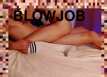 blowjob, homofil, kyssing, cum, søt, kjæreste, twink, pikk