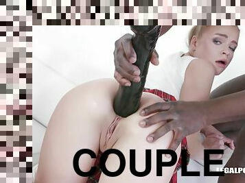 fisting, russe, anal, énorme-bite, interracial, ados, jouet, hardcore, pornstar, couple