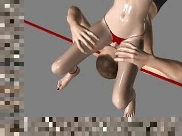 Mixed Wrestling 3d Part 2