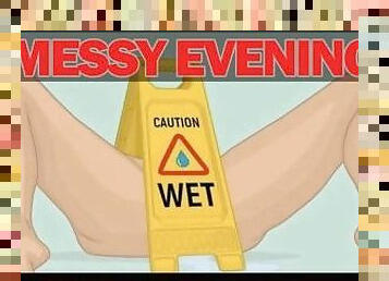 A MESSY EVENING [AUDIO][MASTURBATION][VIDEO][STROKING][PRECUM][MOANS][GOOD GIRL][PRAISE][ORGASMS]