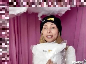 Banksie Celebrates Pornhub Apparel Spotlight Model of the Month! Thank You!