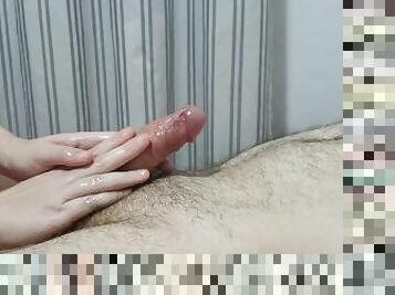 masturbation, babes, ejaculation-sur-le-corps, branlette, ejaculation, fétiche, boules, taquinerie