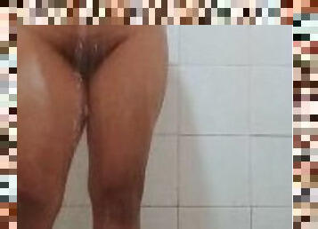 banyo-yapma, mastürbasyon-masturbation, üstüneyüzüne-boşalma, porno-yıldızı, mastürbasyon, vajinadan-sızan-sperm, çift, duş, tek-kişilik, filipinli