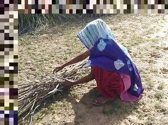 Husband went with his wife to search for wealth in the forest, wearing a salwar suit, the husband wa