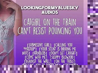 ASMR  Catgirl On the Train NEEDS You to Breed Her!!