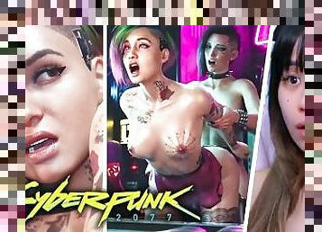 Judy Cyberpunk Futa V Big Dick - Futanari