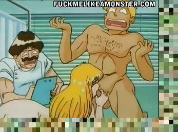 FUCKMELIKEAMONSTER - Blonde anime girl rides a dick before BDSM