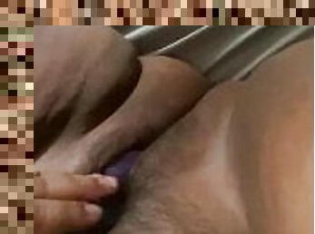 grosse, poilue, masturbation, chatte-pussy, giclée, amateur, latina, belle-femme-ronde, point-de-vue, solo