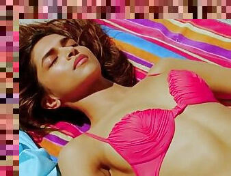 Deepika pukon hot pink bikini