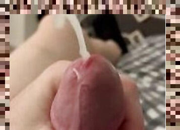 First solo jerk and cum shot vid